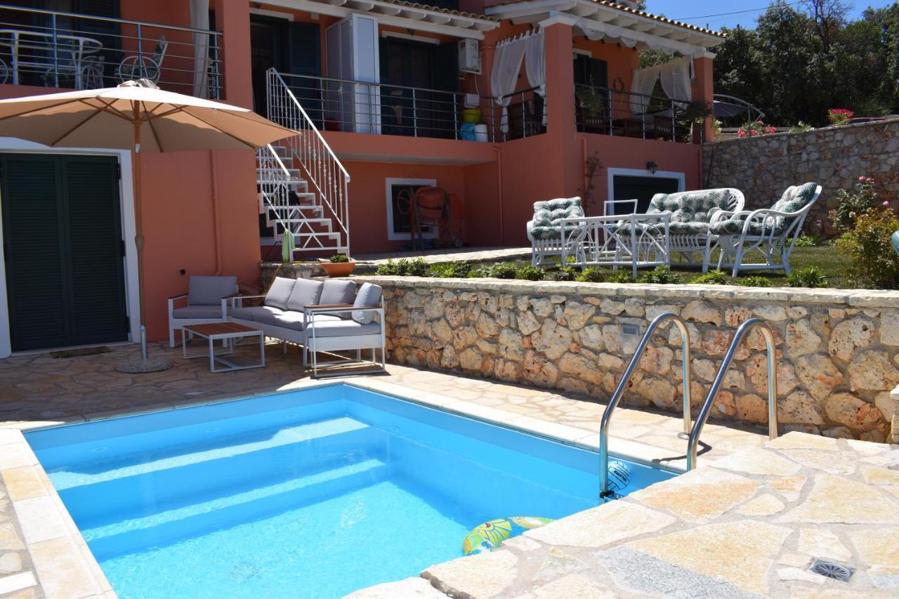 Villa Thetis With Private Pool Where The Sunsets Fade Away Agios Nikitas Exterior photo