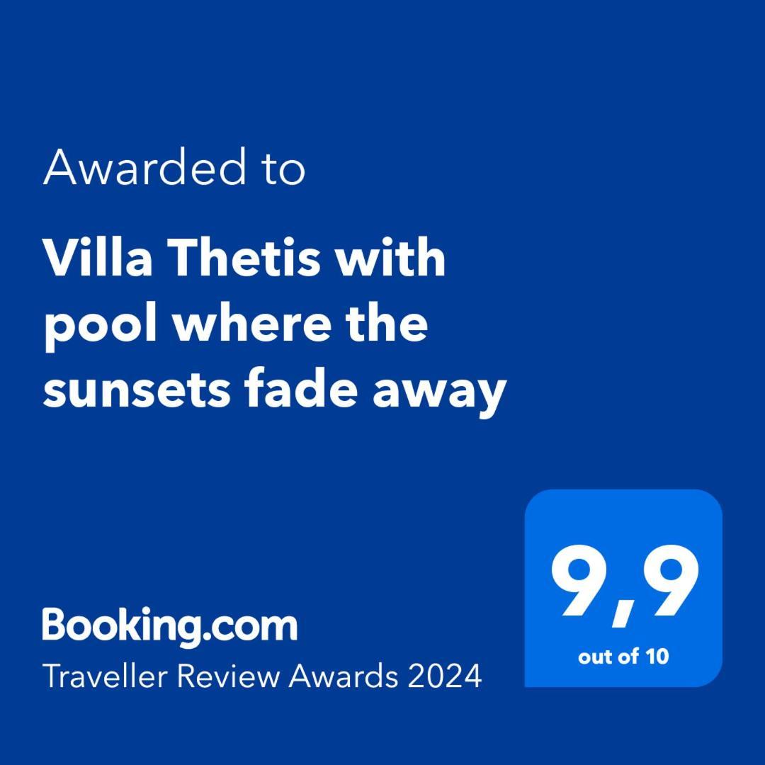 Villa Thetis With Private Pool Where The Sunsets Fade Away Agios Nikitas Exterior photo
